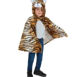 Deluxe Tiger Cape Barn 4-7 år
