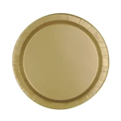 Desserttallrikar Guld 8-pack