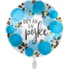 Det Är En Pojke Ballong Leopard