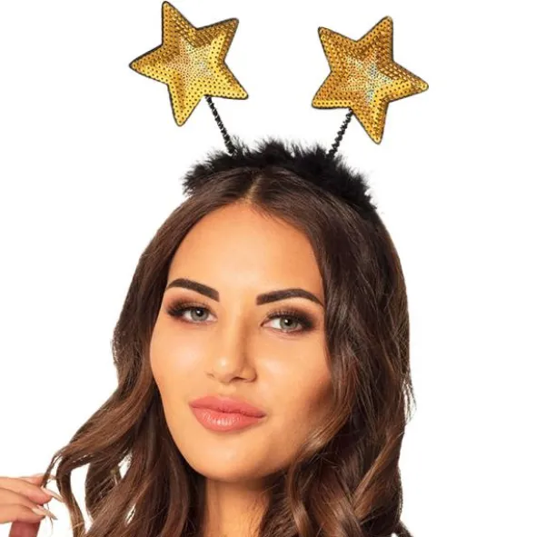 Diadem med Stjärnor Guld