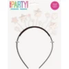 Diadem Med Stjärnor Vit & Glitter
