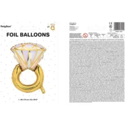 Diamantring Folieballong