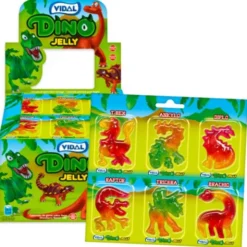 Dino Jelly Gelegodis 6-pack