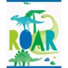 Dinosaurie Kalaspåsar Grön & Blå