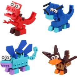 Dinosaurier Byggklossar