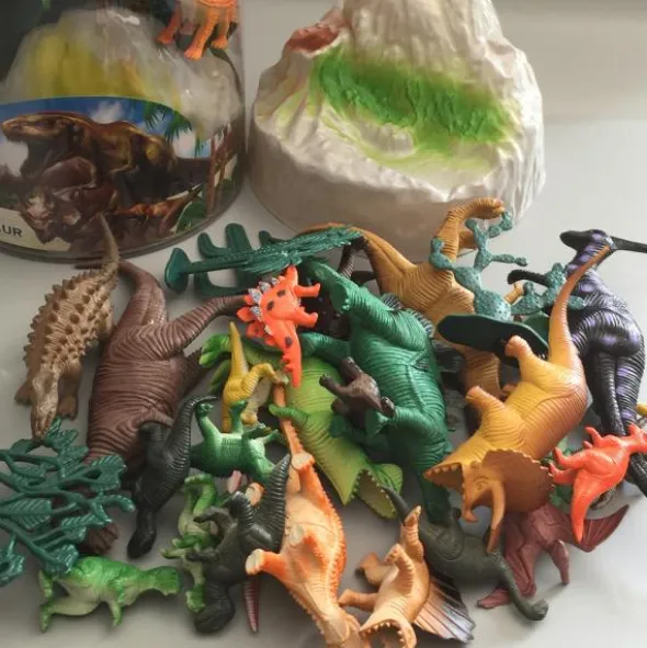 Dinosaurier i Burk