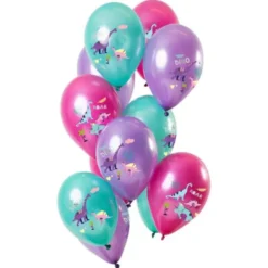 Dinosaurier Metallic Ballonger