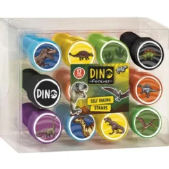 Dinosaurier Självfärgande Stämpelset
