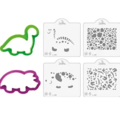 Dinosaurier Utstickare/Bakmallar 6-pack