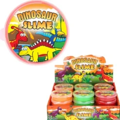 Dinosaurie Slime i Burk 40 g