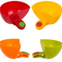Dippskålar med Klämmor 4-Pack