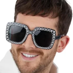 Disco Glasögon med Juveler