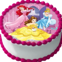Disney Prinsessor Tårtbild E