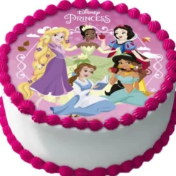 Disney Prinsessor Tårtoblat A 16 cm
