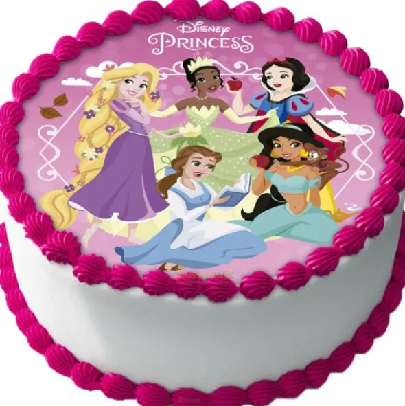 Disney Prinsessor Tårtoblat A 16 cm