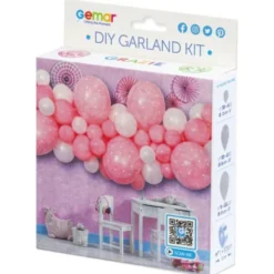 DIY Ballonggirlang Baby Rosa