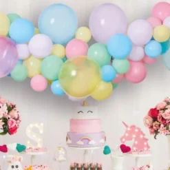 DIY Ballonggirlang Pastell