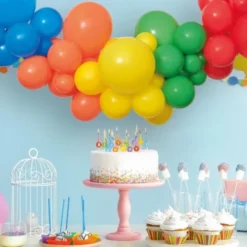 DIY Ballonggirlang Regnbåge