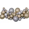 DIY Ballonggirlang Shine Silver och Guld