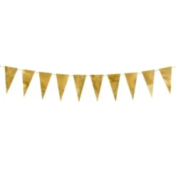 DIY Flaggirlang Guld