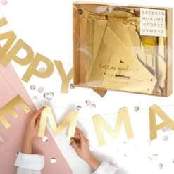 DIY Girlang Guld
