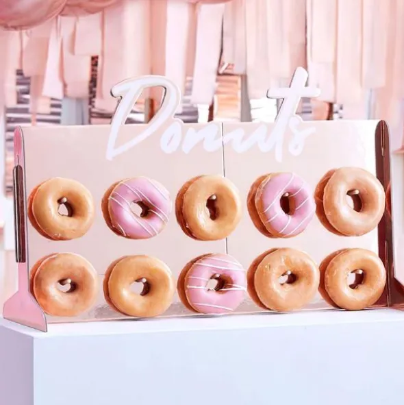 Donut Vägg Roséguld