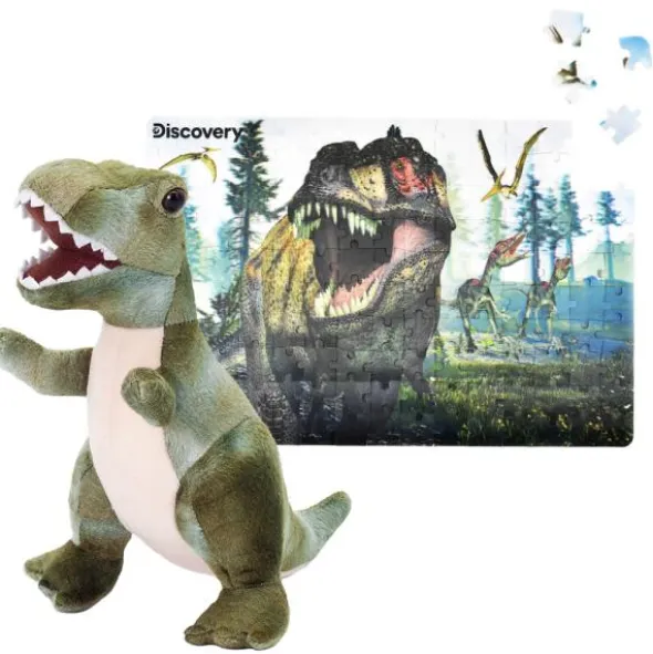 3D Pussel och Gosedjur T-Rex
