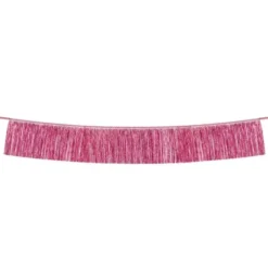 Dörrdraperi Metallic Rosa