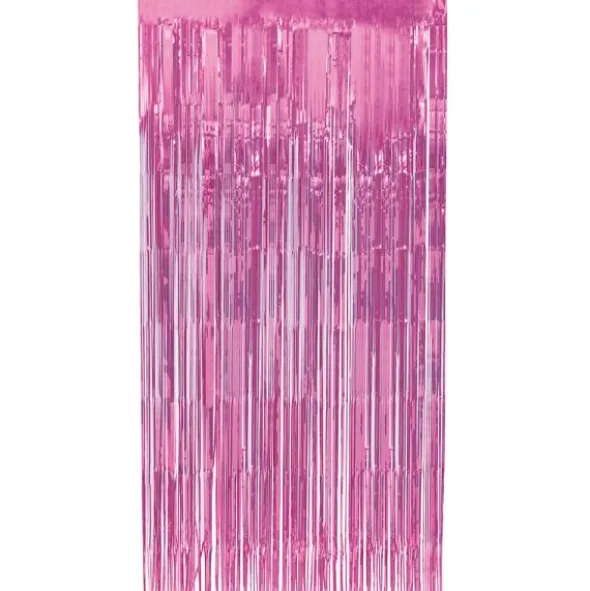 Dörrdraperi Metallic Rosa & Lila