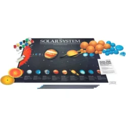 3D Solsystem Glow in the Dark Modell Kit