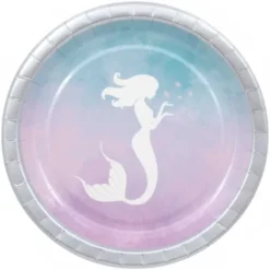 Elegant Mermaid Papptallrikar