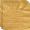 Engångsservetter Guld 33 cm 20-pack