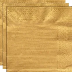 Engångsservetter Guld 33 cm 20-pack