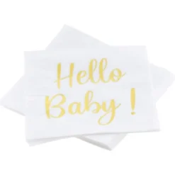 Engångsservetter Hello Baby 20-pack