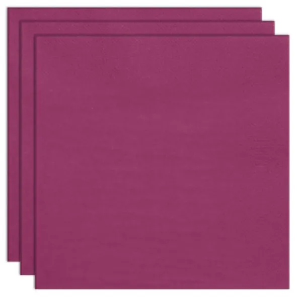 Engångsservetter Lila 24 cm 20-pack