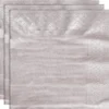 Engångsservetter Silver 33 cm 20-pack