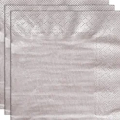 Engångsservetter Silver 33 cm 20-pack