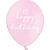 Födelsedagsballonger Happy Birthday Rosa