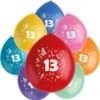 Födelsedagsballonger 13 år
