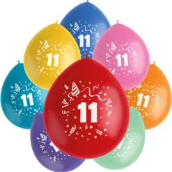Födelsedagsballonger 11 år