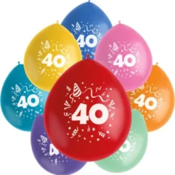 Födelsedagsballonger 40 år