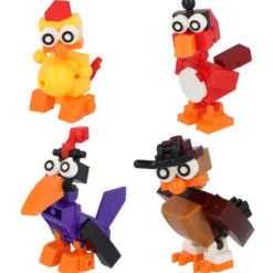 Fåglar Byggklossar