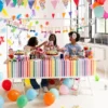 Figurballonger Djur Färgmix Matt 6-pack
