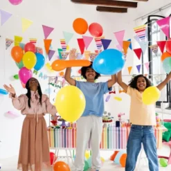 Figurballonger Djur Färgmix Matt 6-pack