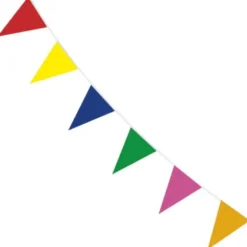 Flaggirlang Flerfärgad