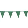 Flaggirlang Glitter Grön