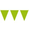 Flaggirlang Limegrön