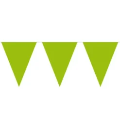 Flaggirlang Limegrön