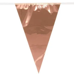 Flaggirlang Mini Roséguld