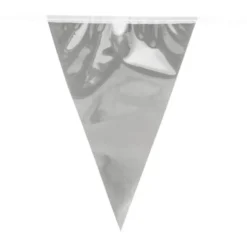 Flaggirlang Mini Silver